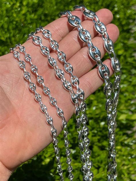 925 silver chunky mariner gucci|mariner and gucci link chain.